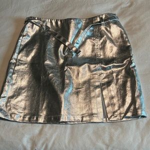 NWT:  Anthropologie/Maeve Faux Leather Skirt